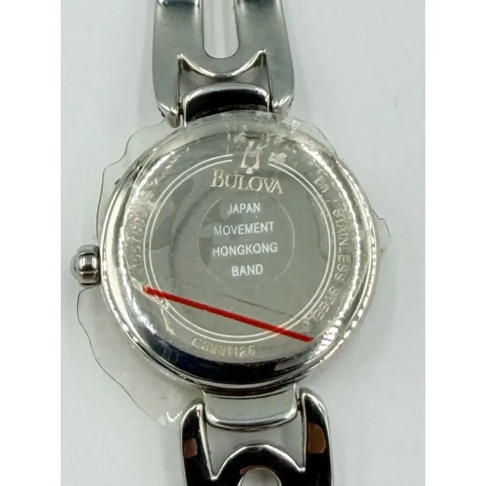 Bulova Crystal Accented Bangle Style 96L126 Women’s Watch NWOT